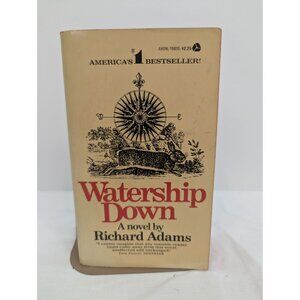 Watership Down A Novel By Richard Adams Paperback Avon Books 1975